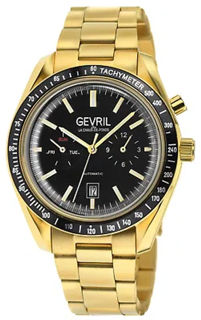 Pre-owned Gevril Lenox 44mm Wristwatch 49003