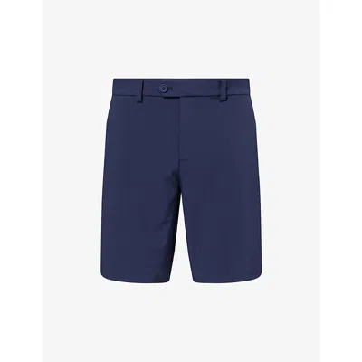 G/fore Mens Maverick Mid-rise Stretch-woven Shorts Twilight In Blue