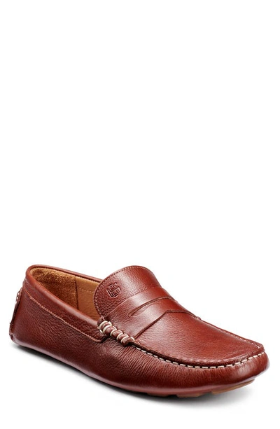 G.h.bass Davis Driving Shoe In Brown