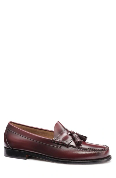 G.h.bass Lennox Tassel Weejun Loafer In Wine