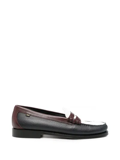 G.h.bass Weejun Heritage Larson Leather Loafers In Multi