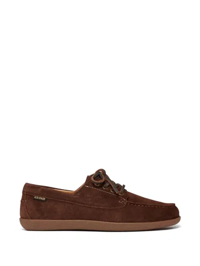 G.h.bass Wilton Suede Boat Shoes In Brown
