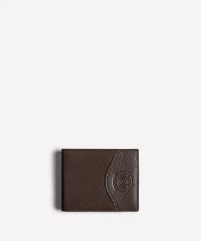 Ghurka Money Clip Wallet No. 133 In Vintage Walnut Leather