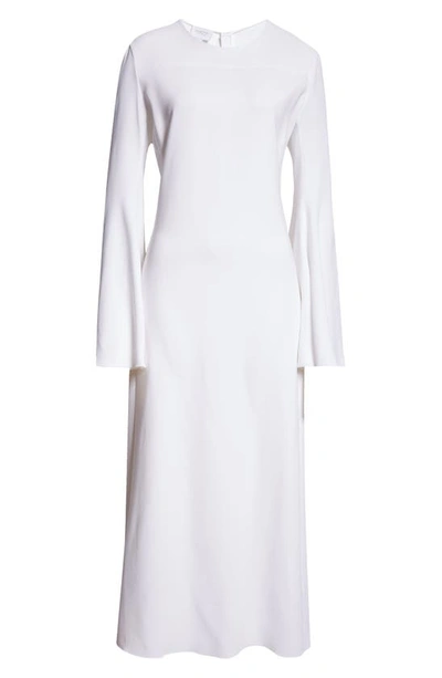Giambattista Valli Long Sleeve Maxi Dress In Ivory