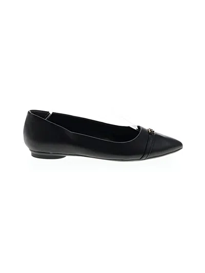 Pre-owned Giani Bernini Flats In Black