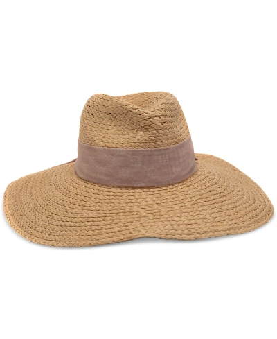 Giani Bernini Women's Chiffon-band Panama Hat In Tan