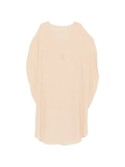 Gianluca Capannolo Short Sleeves Shirt In Beige
