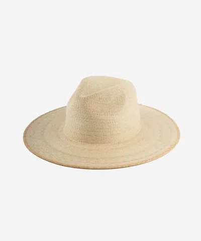 Gigi Pip Women's Cove Wide Brim Fedora Straw Hat In Natural In Neutral