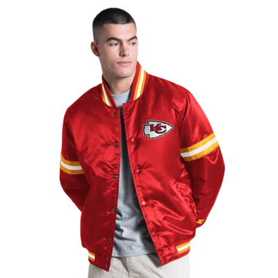 G-iii Mens Kansas City Chiefs  Nfl Ct Varsity Jacket In Burgundy