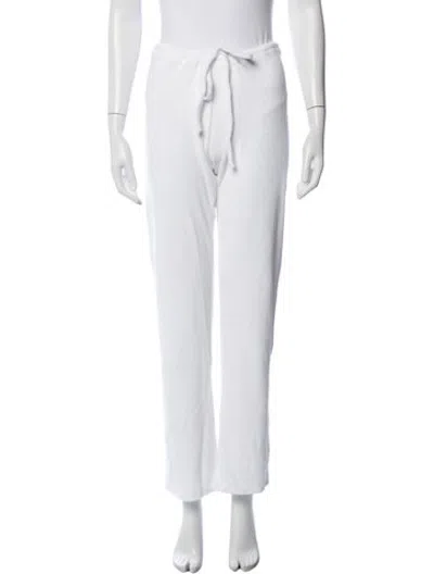 Pre-owned Gil Rodriguez Straight Leg Pants W/ Tags In White