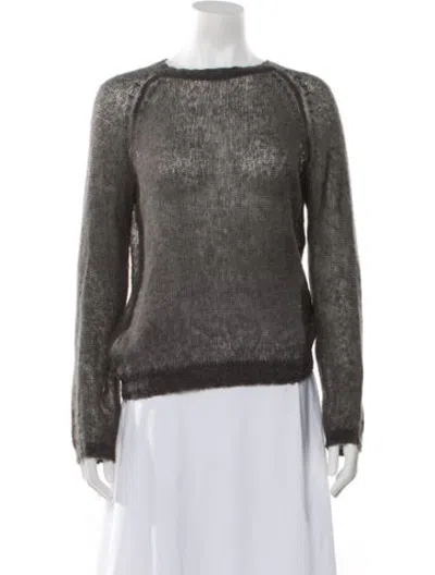 Pre-owned Gimaguas Crew Neck Sweater In Grey