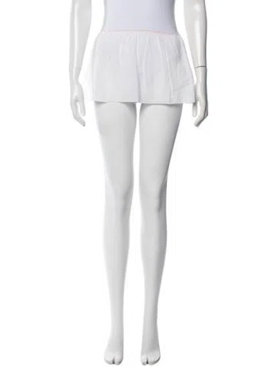 Pre-owned Gimaguas Mini Skirt In Neutrals