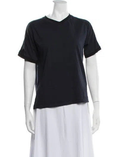 Pre-owned Gimaguas V-neck Short Sleeve T-shirt In Blue