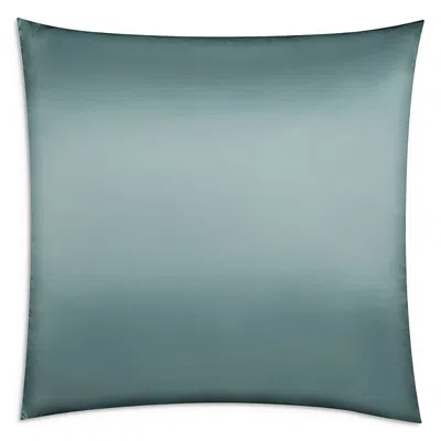 Gingerlily Silk Solid Euro Sham In Blue