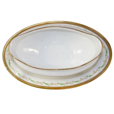 Ginori 1735 La Scala Impero Gravy Boat In N/a