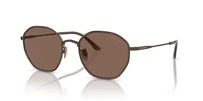Pre-owned Giorgio Armani Ar 6150 Bronze/brown 53/20/145 Men Sunglasses