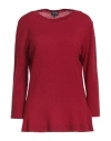 Giorgio Armani Woman Sweater Red Size 12 Virgin Wool