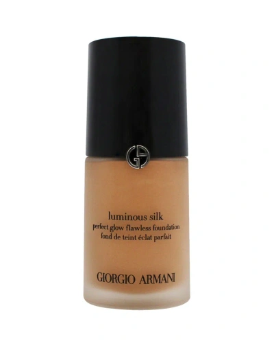 Giorgio Armani Women's 1oz 6.25 Medium To Tan-golden Luminous Silk Foundation In White