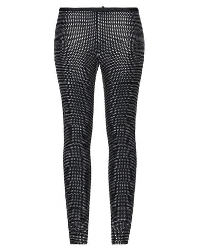 Giuseppe Di Morabito Woman Leggings Black Size 6 Polyamide, Elastane