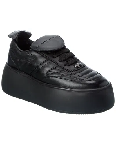 Giuseppe Zanotti Alma Leather Platform Sneaker In Multi