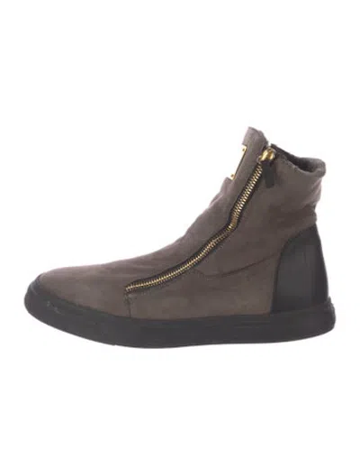 Pre-owned Giuseppe Zanotti Leather In Brown
