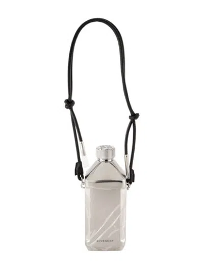 Pre-owned Givenchy 4g Travel Flask W/ Tags In Metallic