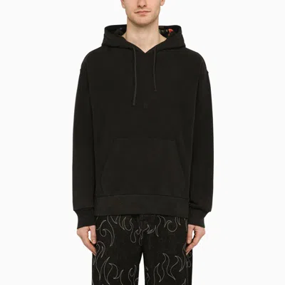 Givenchy Black Cotton Hoodie Men