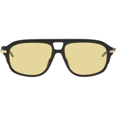 Givenchy Black Gv One Sunglasses In Shiny Black / Rovie