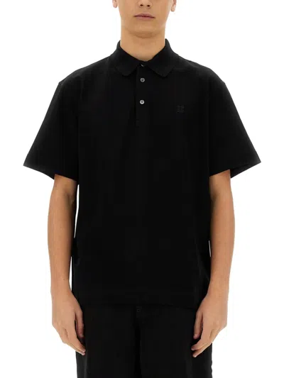 Givenchy Cotton Polo In Black