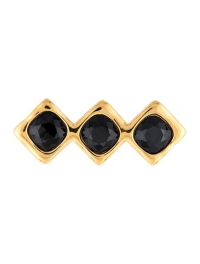 Pre-owned Givenchy Crystal Brooch Pin In Multicolor