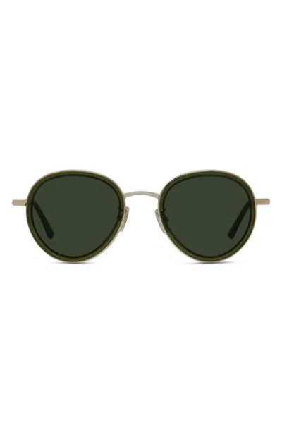 Givenchy Day 49mm Small Round Sunglasses In Green