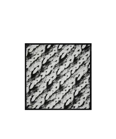 Givenchy Feather-printed Square Scarf In Multi