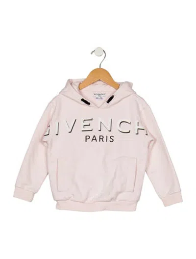 Pre-owned Givenchy Babies' Girls' Long Sleeve Sweatshirt Hoodie In Pink