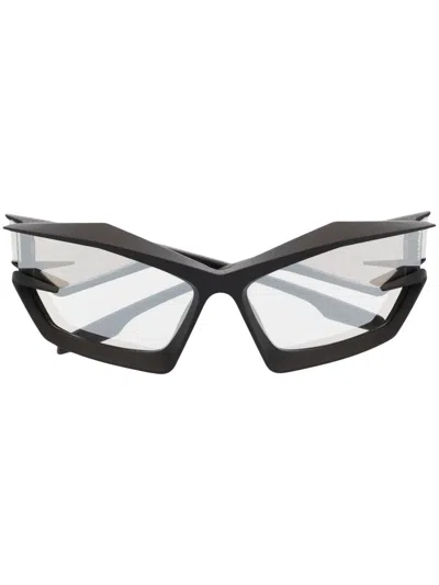 Givenchy Giv Cut Square-frame Sunglasses In Black