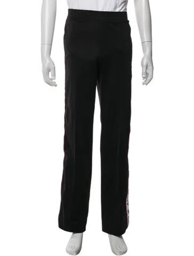 Pre-owned Givenchy Graphic Print Lounge Bottoms In Black