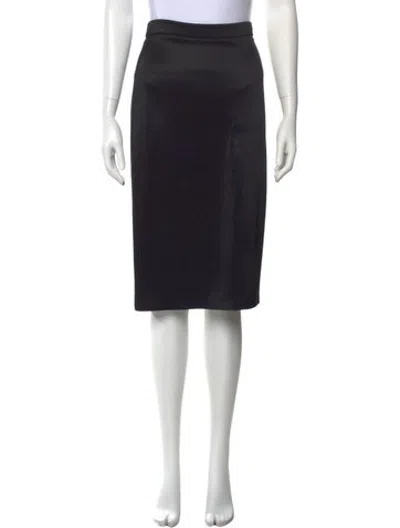 Pre-owned Givenchy Knee-length Skirt In Black