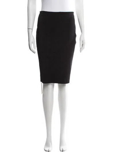Pre-owned Givenchy Knee-length Skirt In Black
