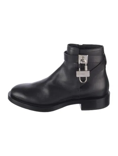 Pre-owned Givenchy Leather Boots In Black