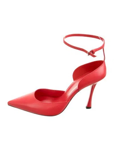 Pre-owned Givenchy Leather Pumps W/ Tags In Red