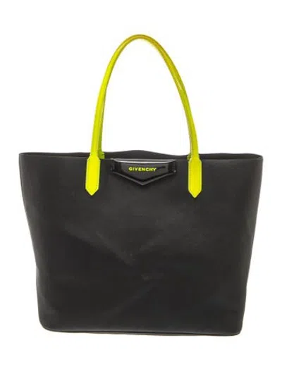 Pre-owned Givenchy Leather Tote In Black