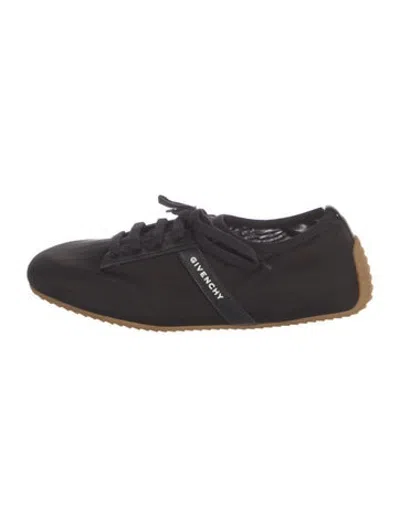 Pre-owned Givenchy Leather Trim Embellishment Sneakers W/ Tags In Black