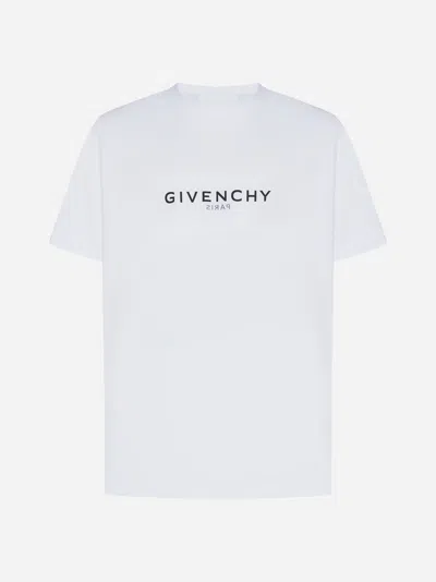 Givenchy Logo Cotton Oversized T-shirt In White