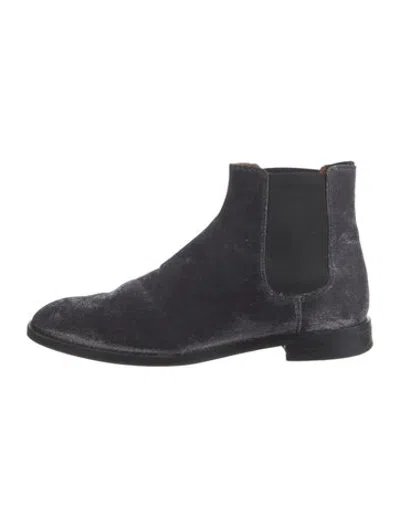 Pre-owned Givenchy Patterned Chelsea Boots In Silver