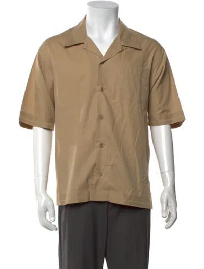 Pre-owned Givenchy Patterned Short Sleeve Shirt In Neutrals