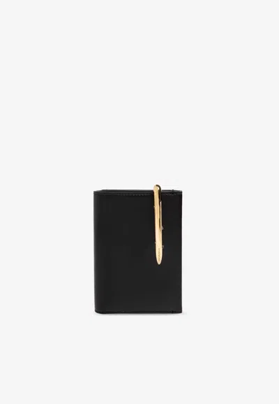 Givenchy Pinch Leather Wallet In Black
