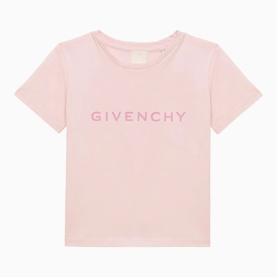 Givenchy Kids' Pink Cotton T-shirt With Logo
