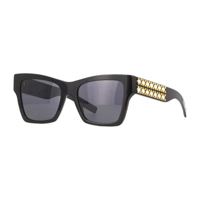 Givenchy Shiny Black Mini Studded Sunglasses