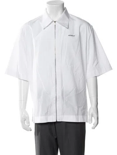 Pre-owned Givenchy Short Sleeve Shirt In White