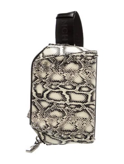 Pre-owned Givenchy Snakeskin Crossbody Bag W/ Tags In Multicolor
