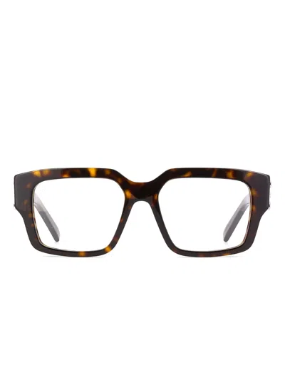 Givenchy Square-frame Glasses In Brown